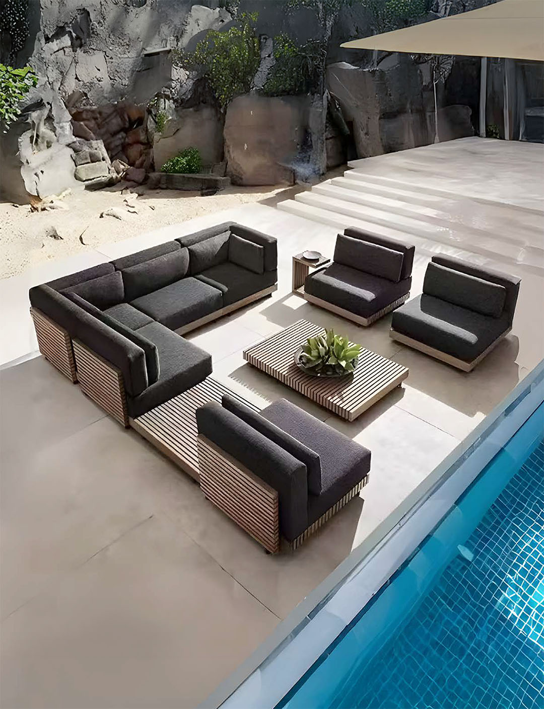 Outdoor Furniture - Start your project! - PooLuxe Builders